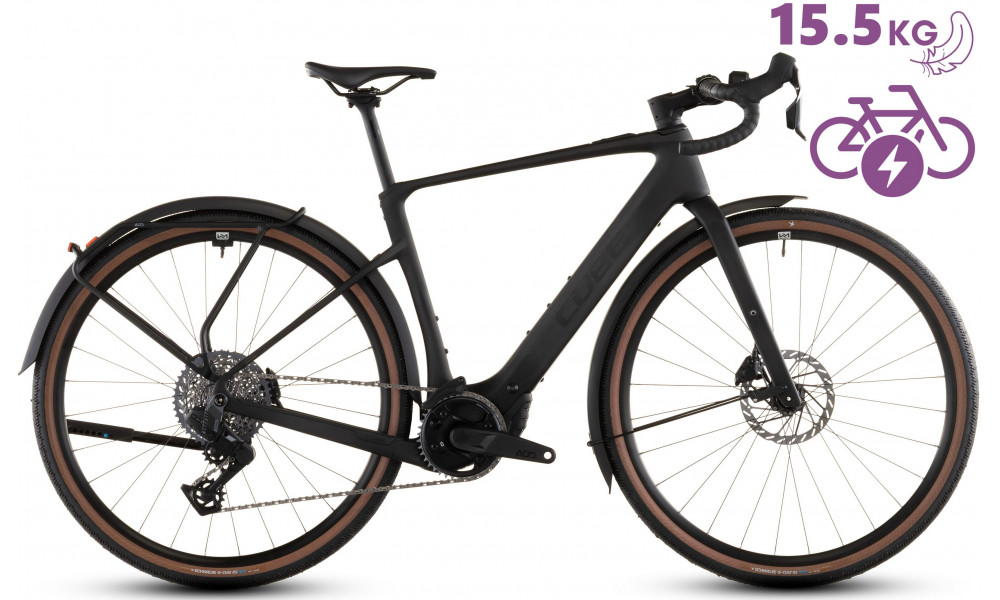 Elektrinis dviratis Cube Nuroad Hybrid C:62 EXC 400X FE blackline 2026 - 9