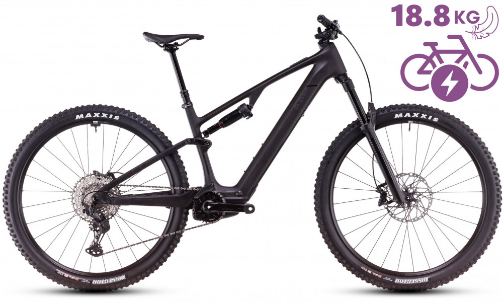 Elektrinis dviratis Cube AMS Hybrid ONE44 C:68X Race 400X 29 blackline 2025 - 7