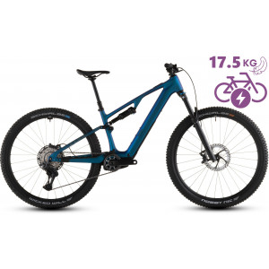 Elektrinis dviratis Cube AMS Hybrid ONE44 C:68X SLX 400X 29 nebula'n'black 2026