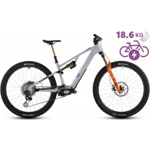 Elektrinis dviratis Cube AMS Hybrid ONE44 C:68X SUPER TM 400X 29 foggrey'n'fibre 2026