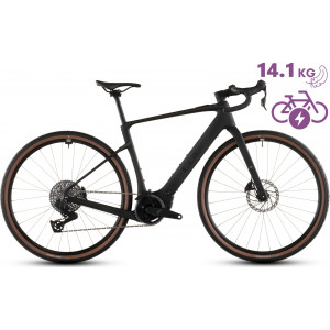 Elektrinis dviratis Cube Nuroad Hybrid C:62 EXC 400X blackline 2026