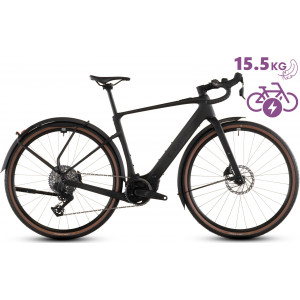 Elektrinis dviratis Cube Nuroad Hybrid C:62 EXC 400X FE blackline 2026