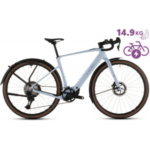 Elektrinis dviratis Cube Nuroad Hybrid C:62 SLX 400X FE iceblue'n'prism 2026