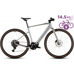 Elektrinis dviratis Cube Nulane Hybrid C:62 Race 400X sleekgrey'n'prism 2026