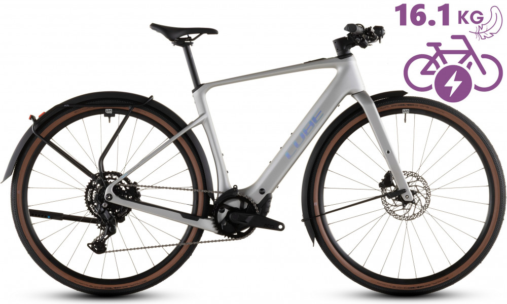 Elektrinis dviratis Cube Nulane Hybrid C:62 Race 400X FE sleekgrey'n'prism 2026 - 9