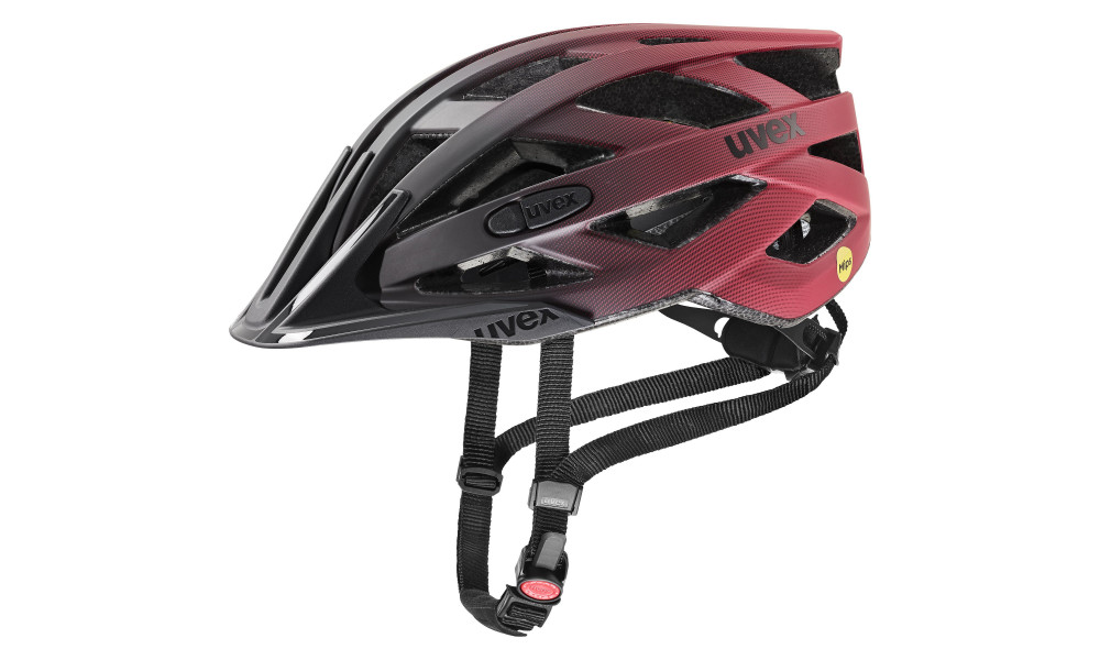 Šalmas Uvex i-vo cc MIPS black-red matt - 1