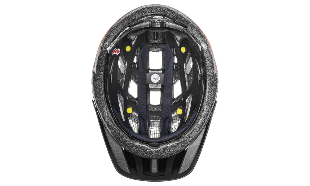 Šalmas Uvex i-vo cc MIPS black-red matt - 4