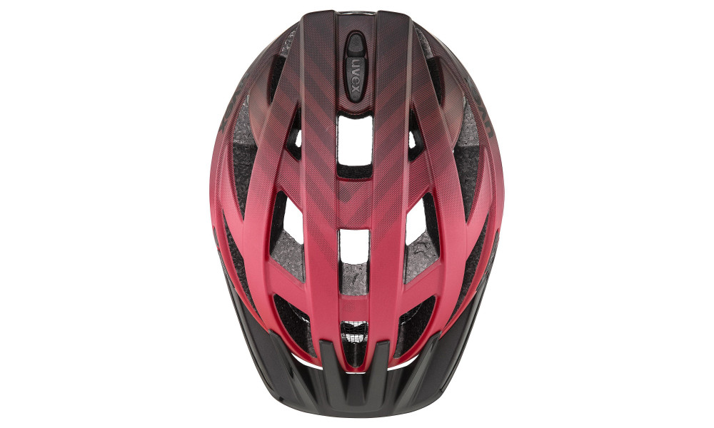 Šalmas Uvex i-vo cc red-black matt - 2