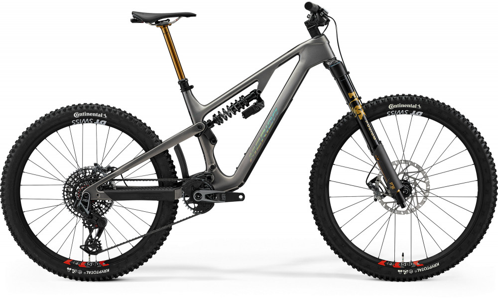 Dviratis Merida One-Sixty 10K 2026 warm slate grey fade(holo silver) 