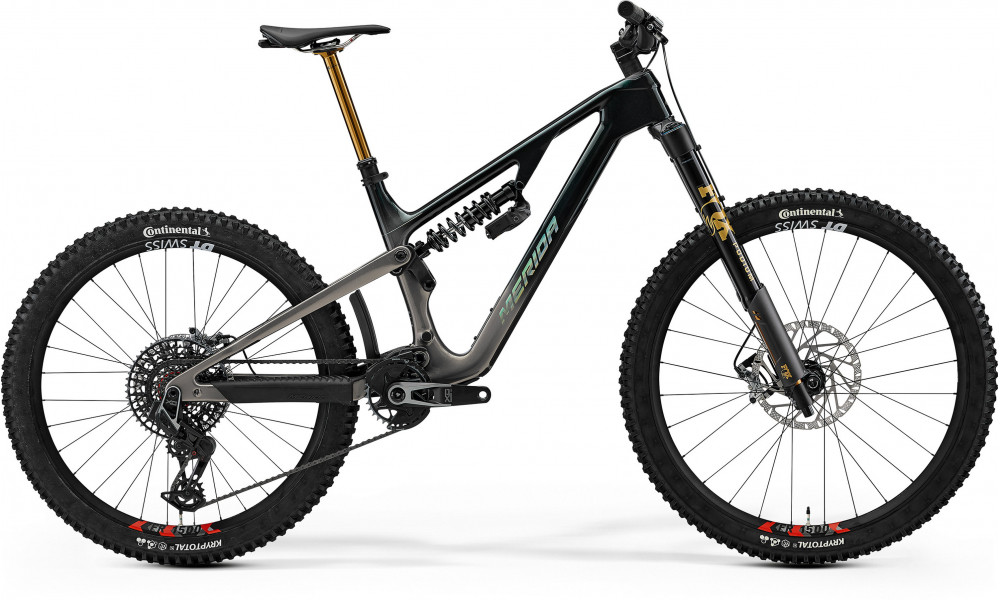 Dviratis Merida One-Sixty 10K 2026 halo green fade(holo silver) 