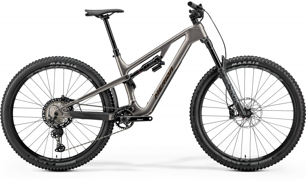 Dviratis Merida One-Forty 7000 2026 warm slate grey(golden black) 