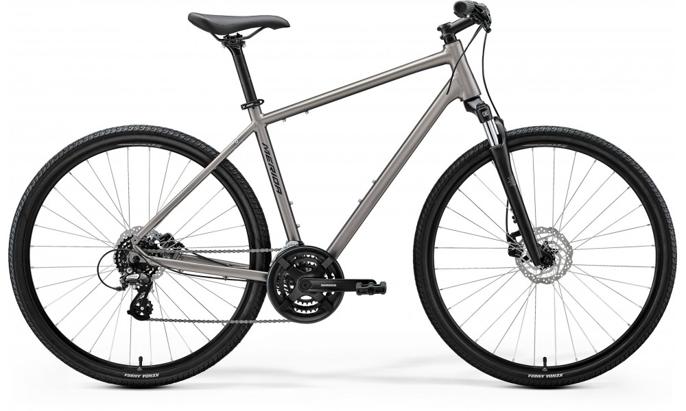 Dviratis Merida Crossway 10 2026 silk warm slate grey(black) 