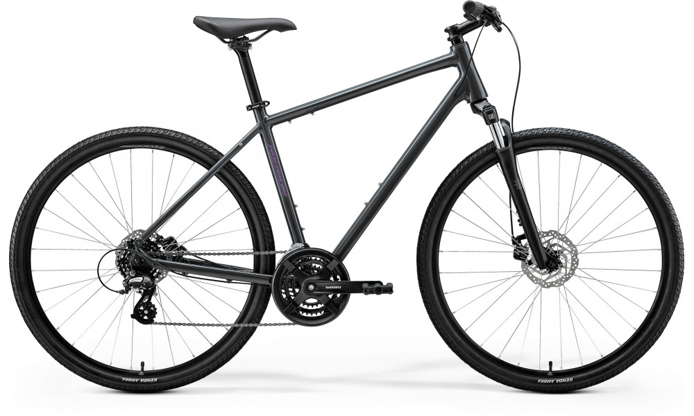 Dviratis Merida Crossway 10 2026 glossy cool grey(purple) 