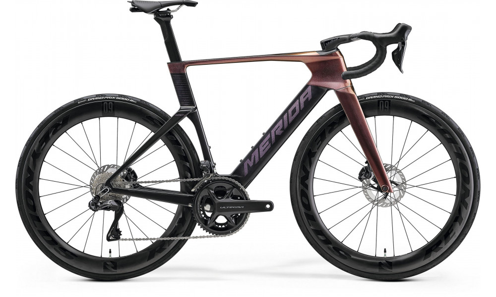 Dviratis Merida Reacto 8000 2027 rainbow purple/black(purple) 
