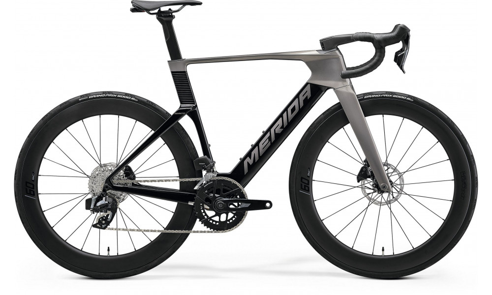 Dviratis Merida Reacto 7000 2027 slate grey/black(grey) 