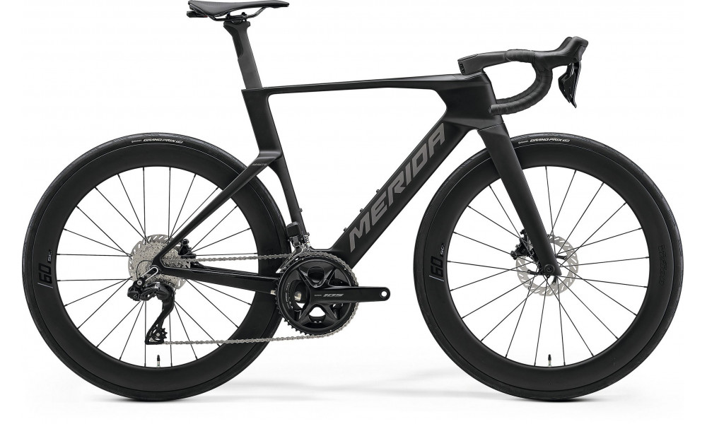 Dviratis Merida Reacto 6000 2027 silk black(gunmetal grey) 