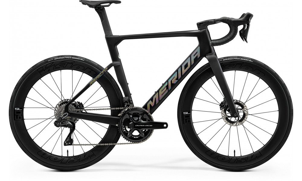 Dviratis Merida Reacto Team 2026 silk black(glossy dark silver) 
