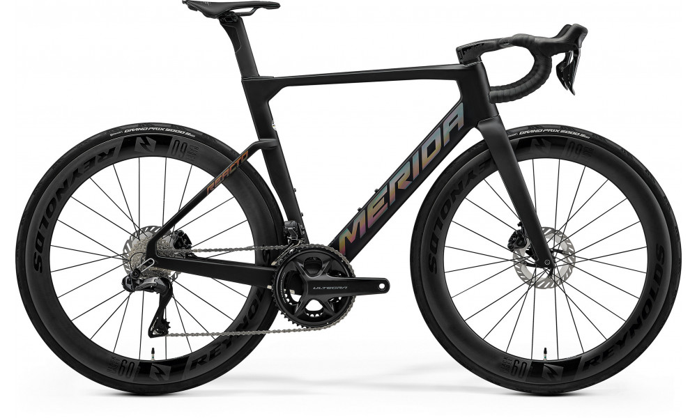 Dviratis Merida Reacto 9000 2026 silk black(glossy dark silver) 