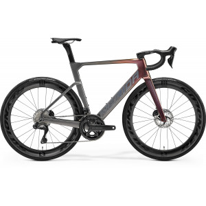 Dviratis Merida Reacto 8000 2026 rainbow/gunmetal grey(silver)