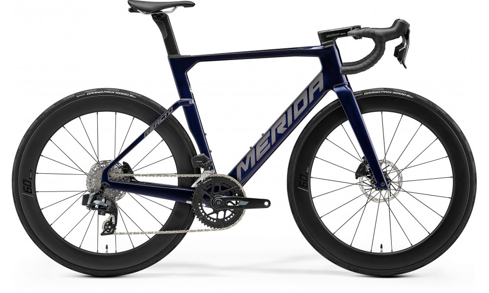 Dviratis Merida Reacto 7000 2026 starfield purple(gunmetal grey) 