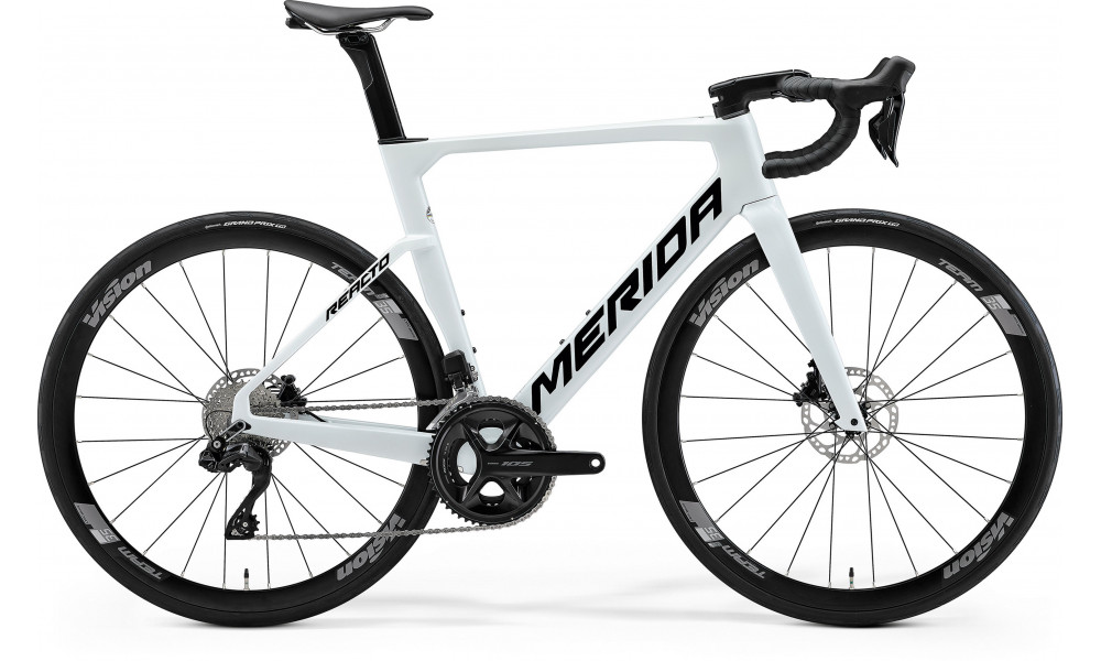 Dviratis Merida Reacto 5000 2026 pearl white(black) 