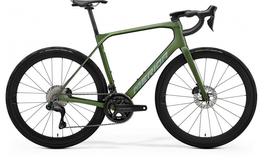 Dviratis Merida Scultura Endurance 8000 2026 matt fog green(silver) 