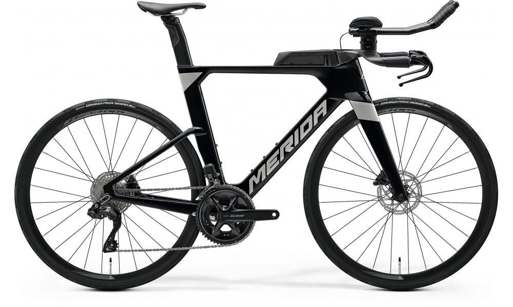 Dviratis Merida Time Warp TRI 5000 2026 black(titan) 