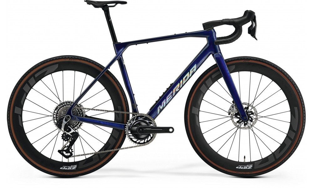 Dviratis Merida Mission 10K 2026 transp. blue carbon ud(silver) 