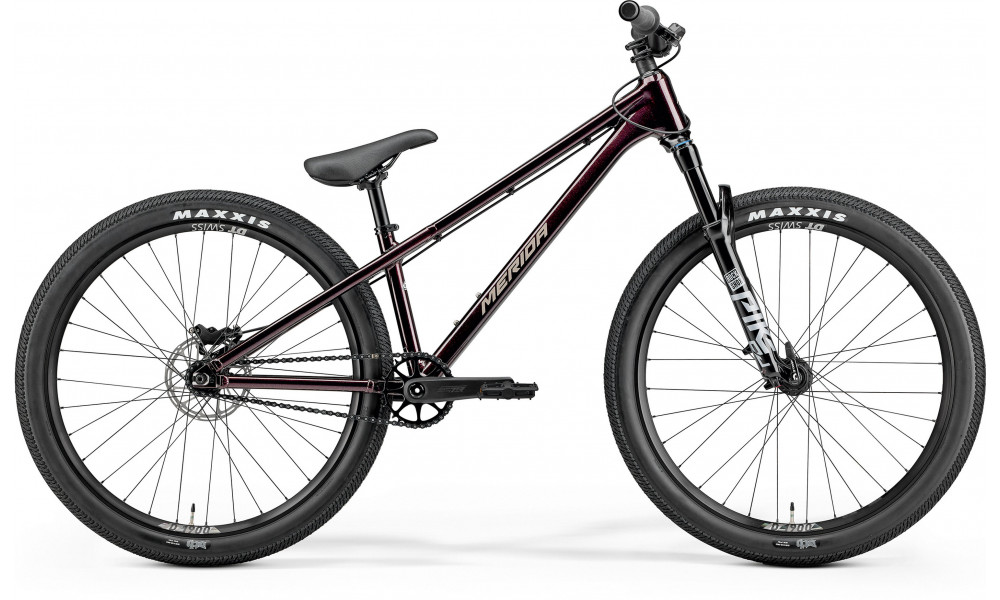 Dviratis Merida Dirt 700 2026 metallic black(smoked silver) 