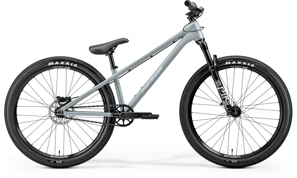 Dviratis Merida Dirt 700 2026 silk transparent blue(silver) 