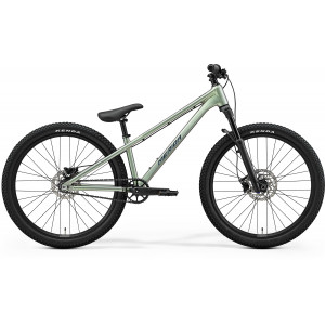 Dviratis Merida Dirt 500 2026 grey/green clear coat(silver)
