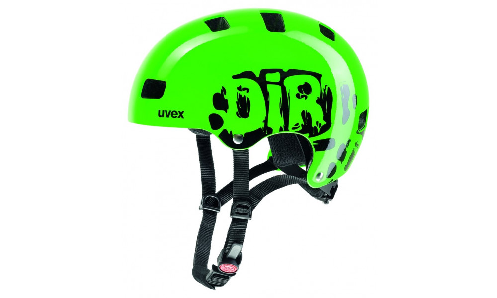 Šalmas Uvex Kid 3 dirtbike green - 1