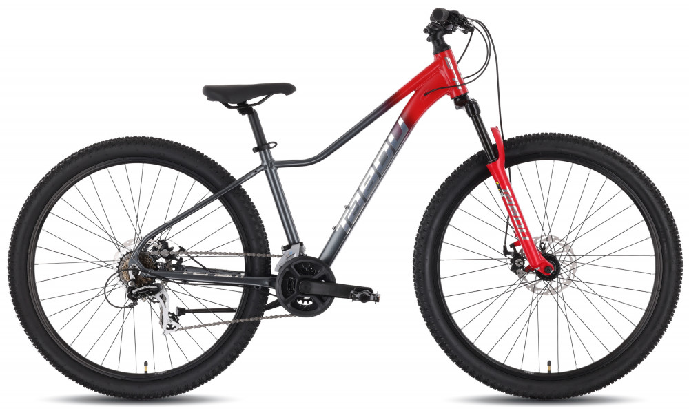 Dviratis Tabou Venom 3.0 27.5 grey-red - 1