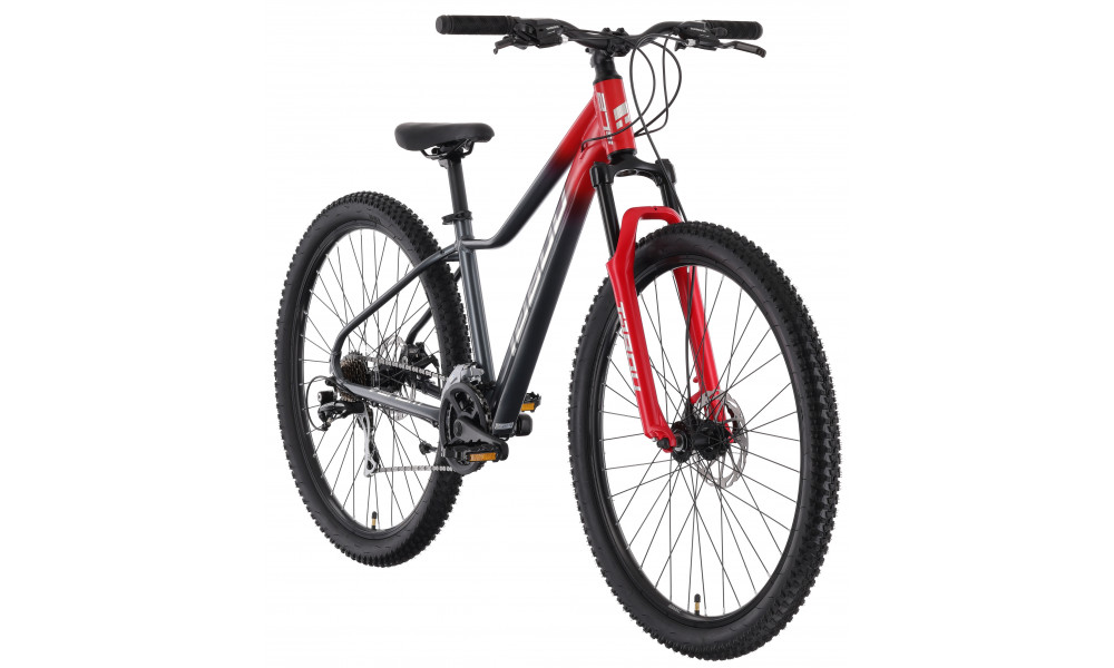 Dviratis Tabou Venom 3.0 27.5 grey-red - 2