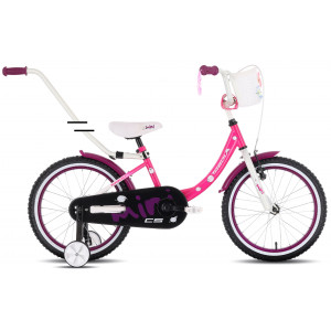 Dviratis Tabou Miss CS 18 pink-white