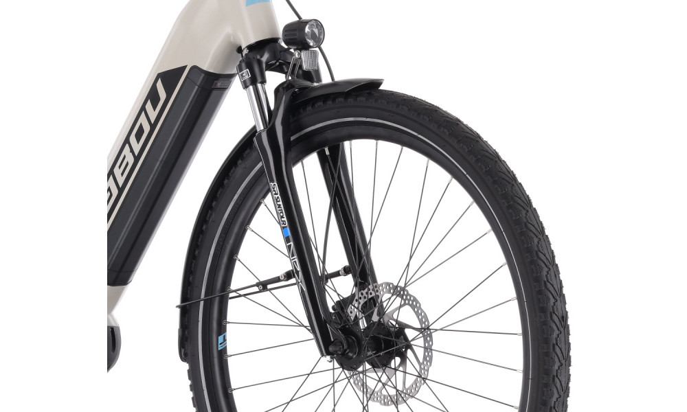 Elektrinis dviratis Tabou Mono UP 2.0 grey-black - 4