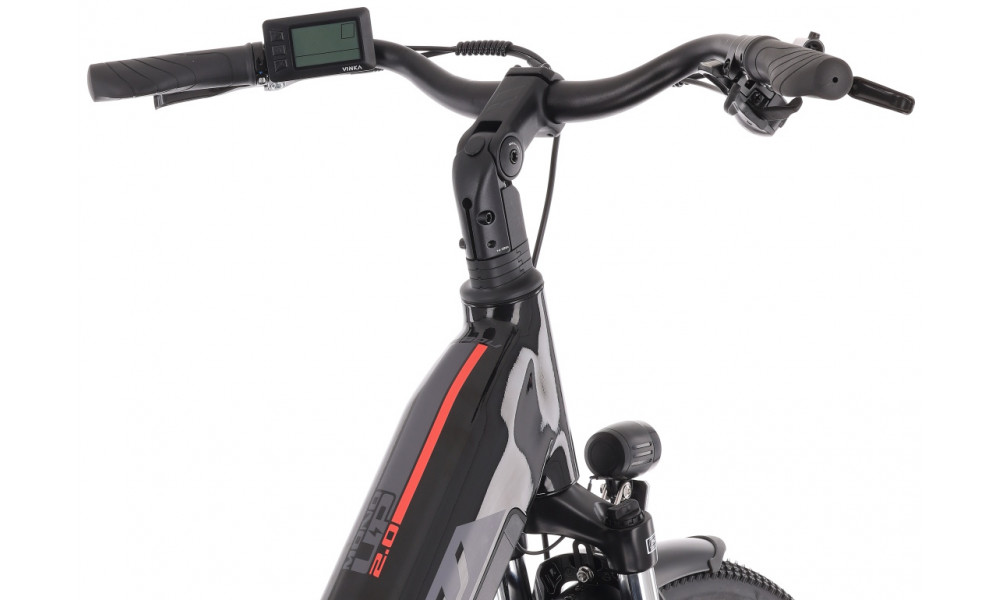 Elektrinis dviratis Tabou Mono UP 2.0 26 black-red - 7