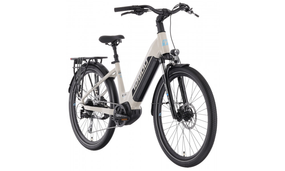 Elektrinis dviratis Tabou Mono UP 2.0 26 grey-black - 2