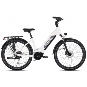 Elektrinis dviratis Tabou Mono UP 1.0 Plus 26 white-turq