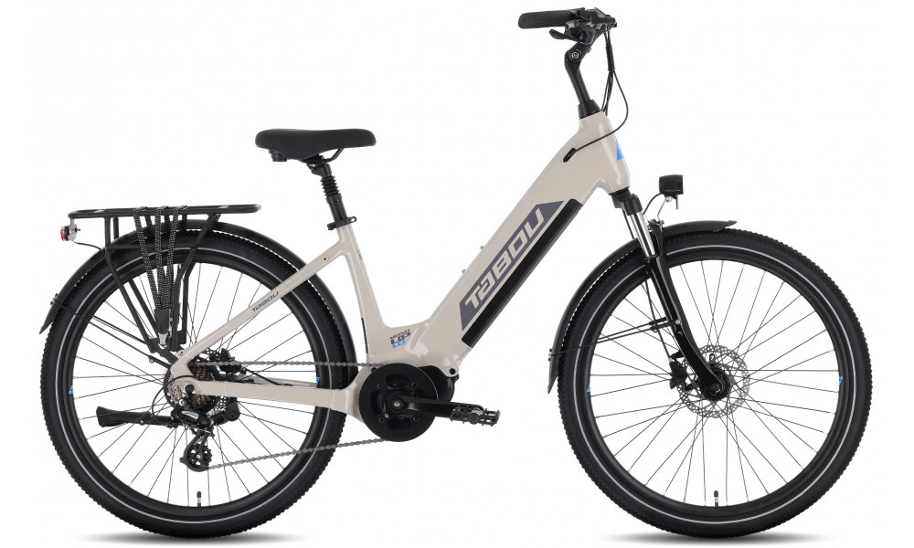 Elektrinis dviratis Tabou Mono UP 1.0 26 grey-blue - 1