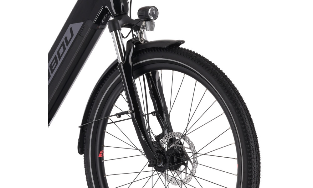 Elektrinis dviratis Tabou Mono UP 1.0 26 black-red - 4