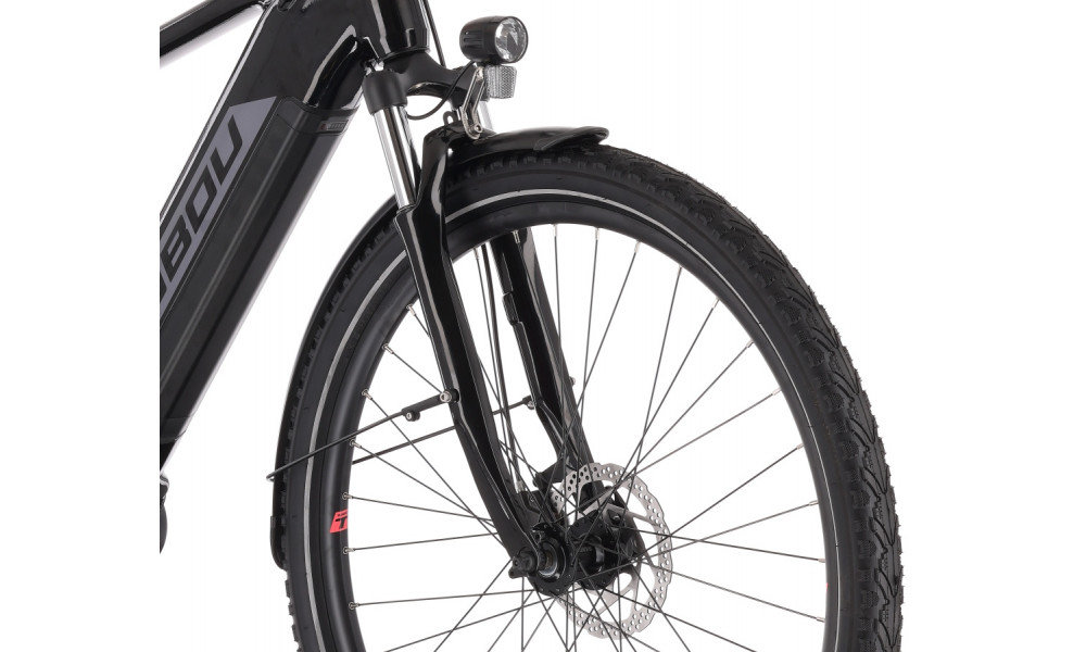 Elektrinis dviratis Tabou Kinetic UP 1.0 black-red - 4