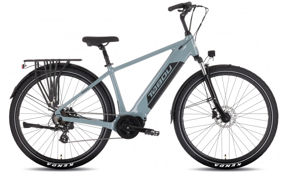 Elektrinis dviratis Tabou Kinetic UP 1.0 grey-blue - 1