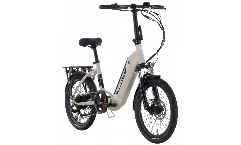 Elektrinis dviratis Tabou Fold UP 20 grey-black - 2