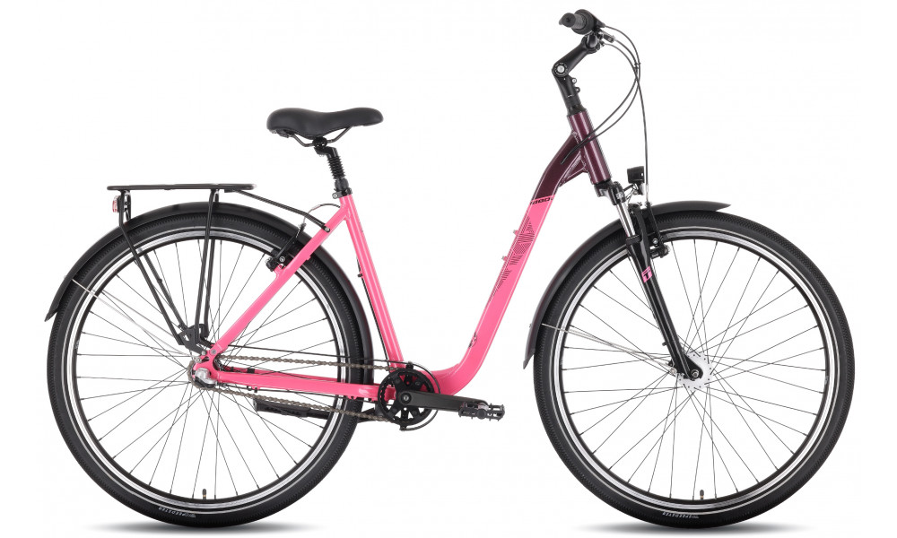 Dviratis Tabou Citta 2 pink-purple - 1