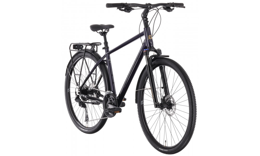 Dviratis Tabou Flow 4 EQ 21 black-purple - 2