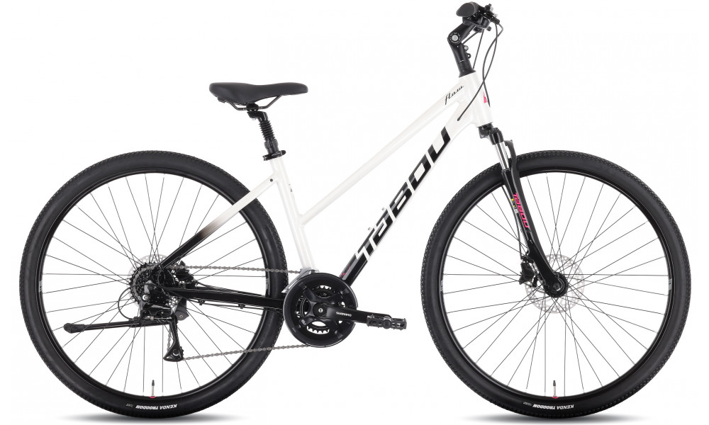 Dviratis Tabou Flow 2 W 19 black-white - 1