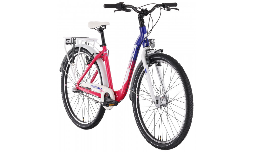 Dviratis Tabou Queen 27.5 Plus pink-white - 2
