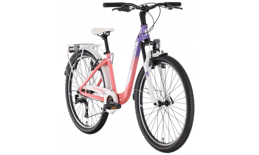 Dviratis Tabou Queen 26 pink-white - 2