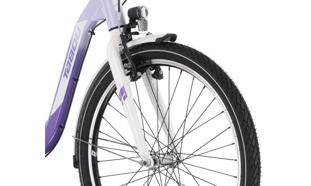 Dviratis Tabou Queen 24 Plus purple-white - 4